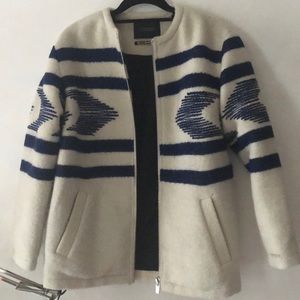 Scotch & Soda Women’s Wool Jacket Size P Lined